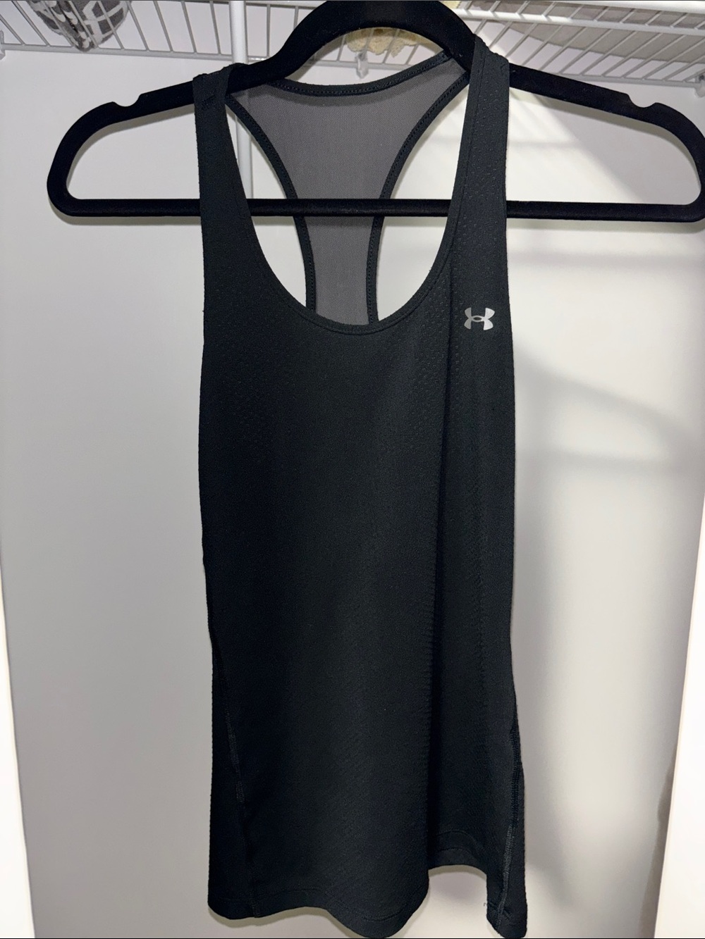 Under Armour Black Racerback Performance Tank